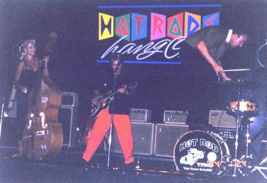 The Hot Rod Trio rockin' at Hot Rods.
