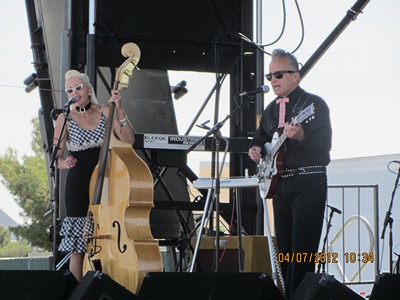 The Hot Rod Trio at Viva Las Vegas.