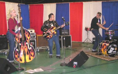 Revved-up Rockabilly at the Grand National Roadster Show.